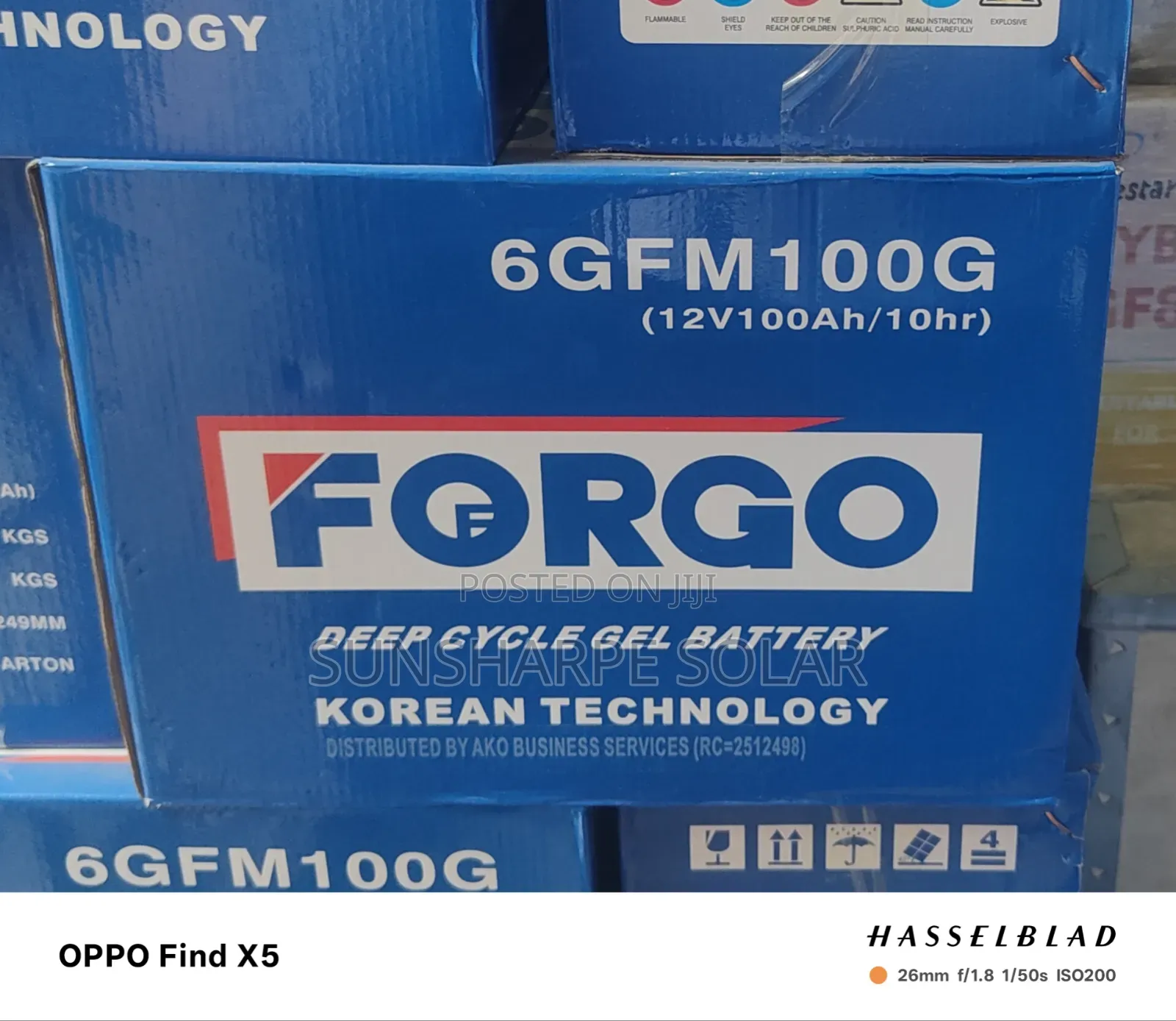 100a Forgo Deep Cell Battery