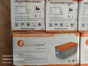 200ah /12v Dey Cell Battery Available Now