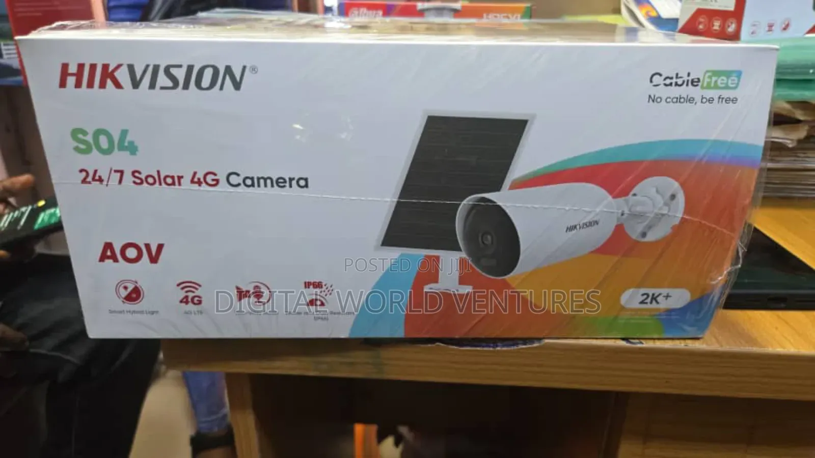 Hikvision Solar 4g Bullet Camera
