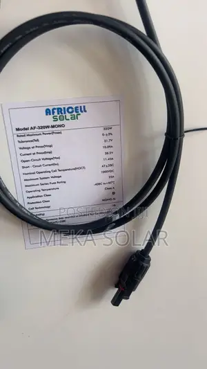 Africell 320 Mono-Crystalline Solar Panel