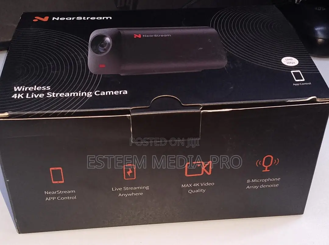 Nearstream Vm46: Ai Noise-Canceling Wireless Streaming Camera