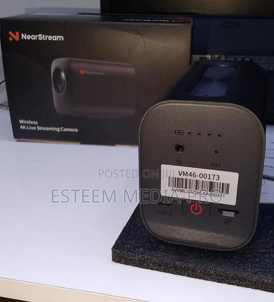 Nearstream Vm46: Ai Noise-Canceling Wireless Streaming Camera