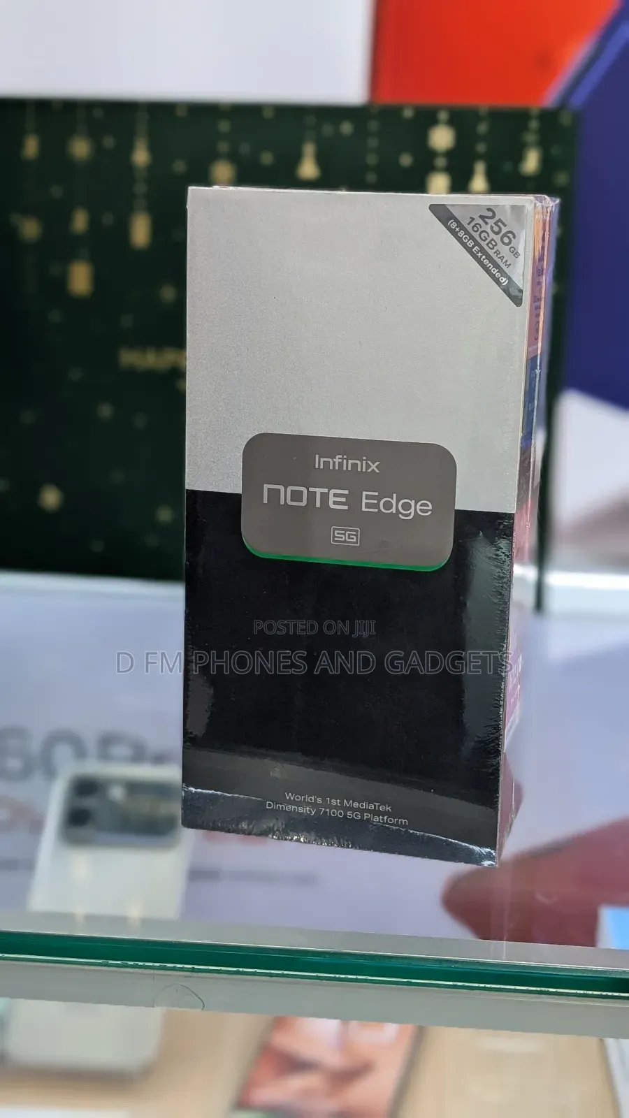 New Infinix Note Edge 256 GB Blue