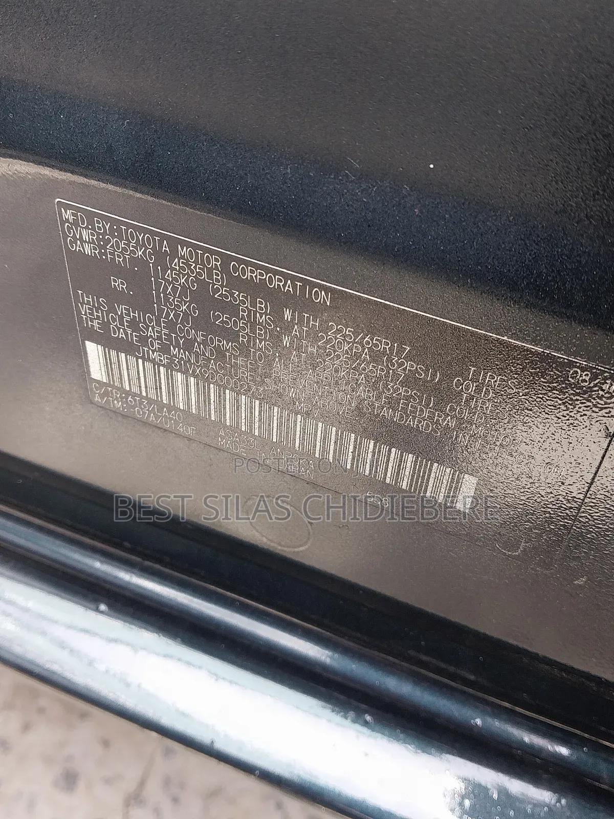 Toyota RAV4 2009 Black