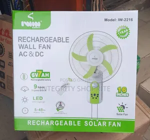 Iwin Energy Rechargeable Fan