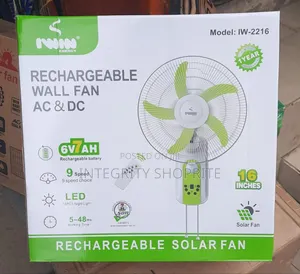 Iwin Energy Rechargeable Fan