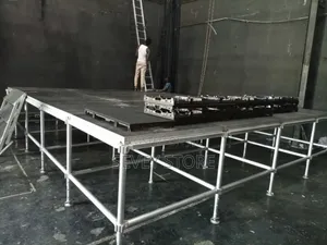 Fabrication Of Mobile And Collapsible Stage