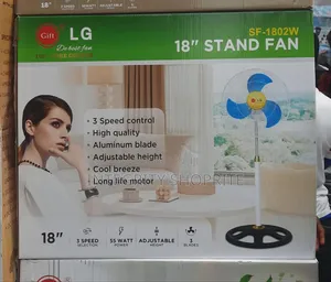 Aluminium Blade 18inch Lg Stand Fan