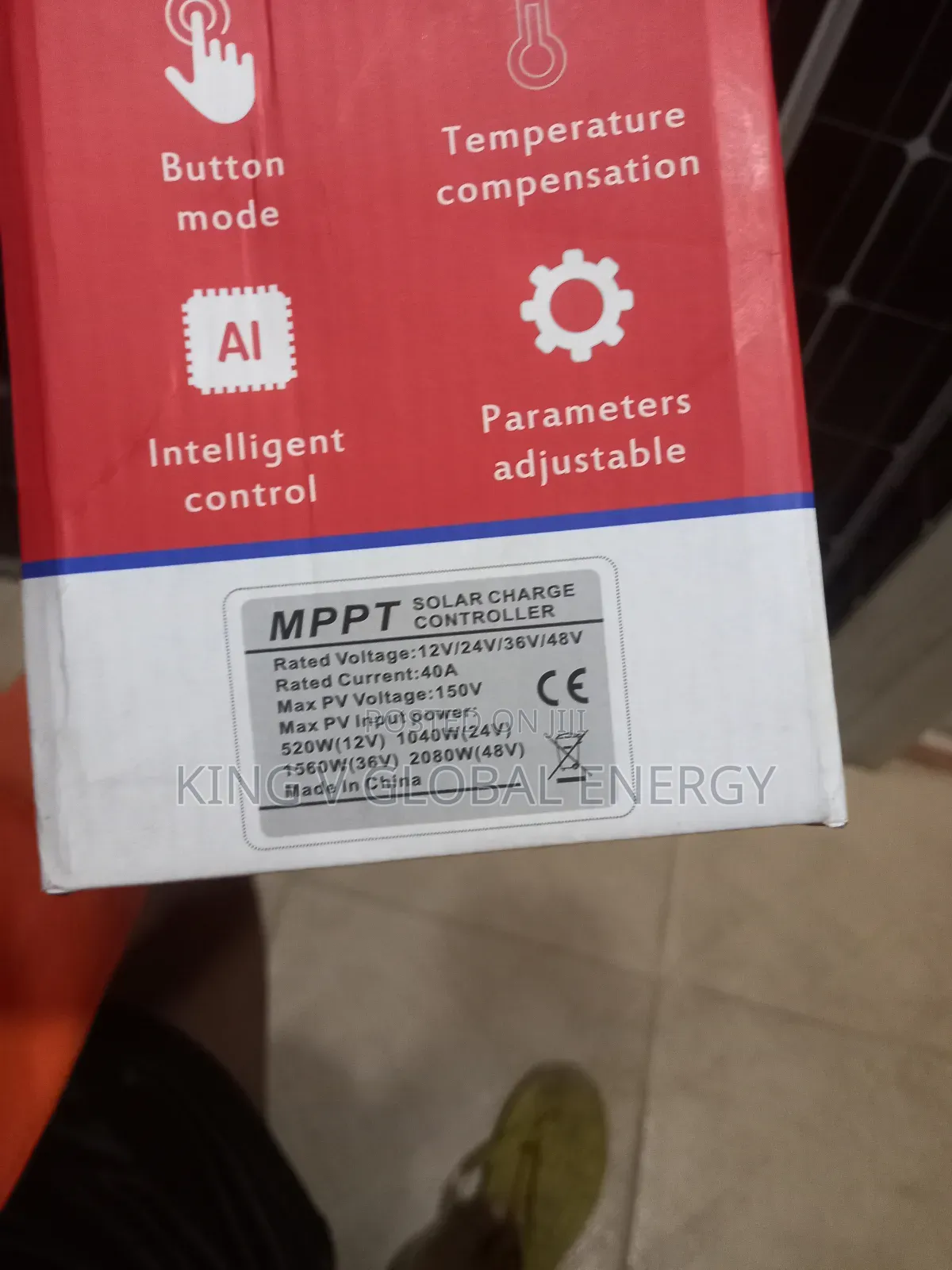 SMS Solar 40amps/48v MPPT Charge Controller