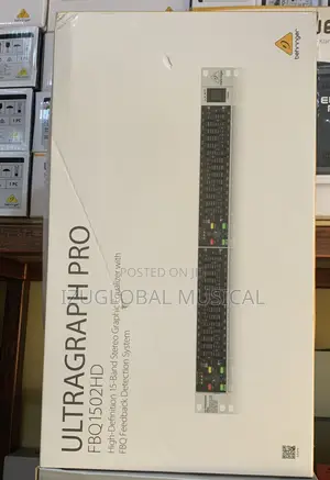 Ultragraph Pro Fbq1502hd Stereo Graphic Equalizer