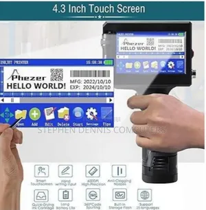 Handheld Inkjet Printer for Flat Surface