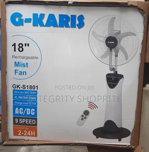 Shape Blade G-Karis 18inch Rechargeable Fan