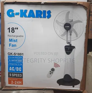 Shape Blade G-Karis 18inch Rechargeable Fan
