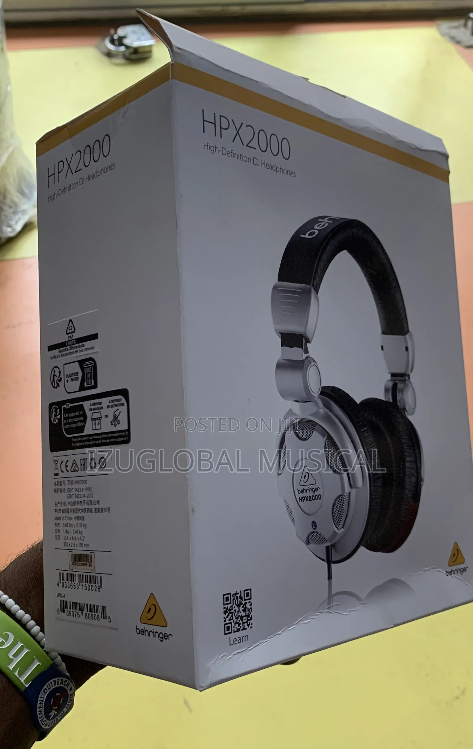 Behringer Hpx2000 High-Definition Dj Headphone