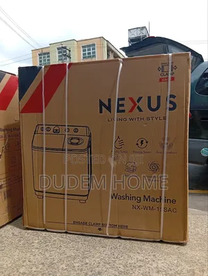 Nexus Top Loader Manual 15kg Washing Machine