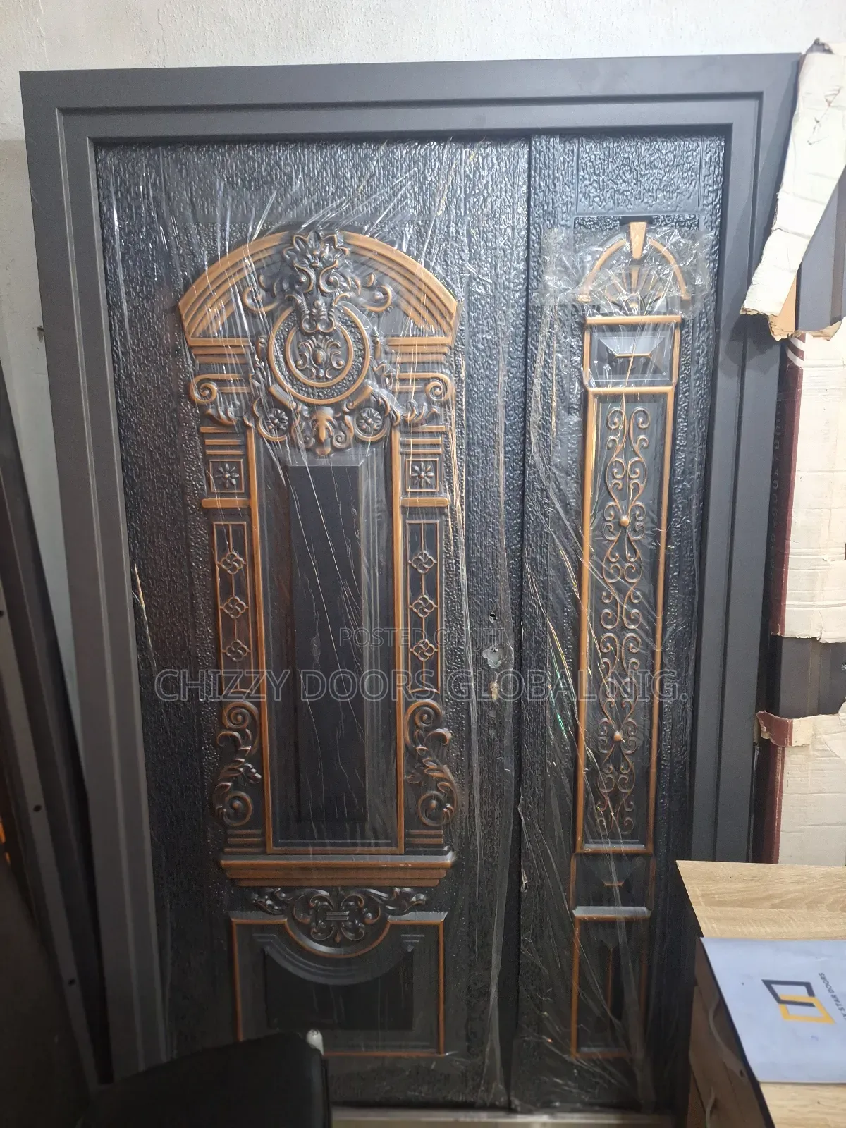 Quality Standard Copper Cast Door 7ft by 4ft