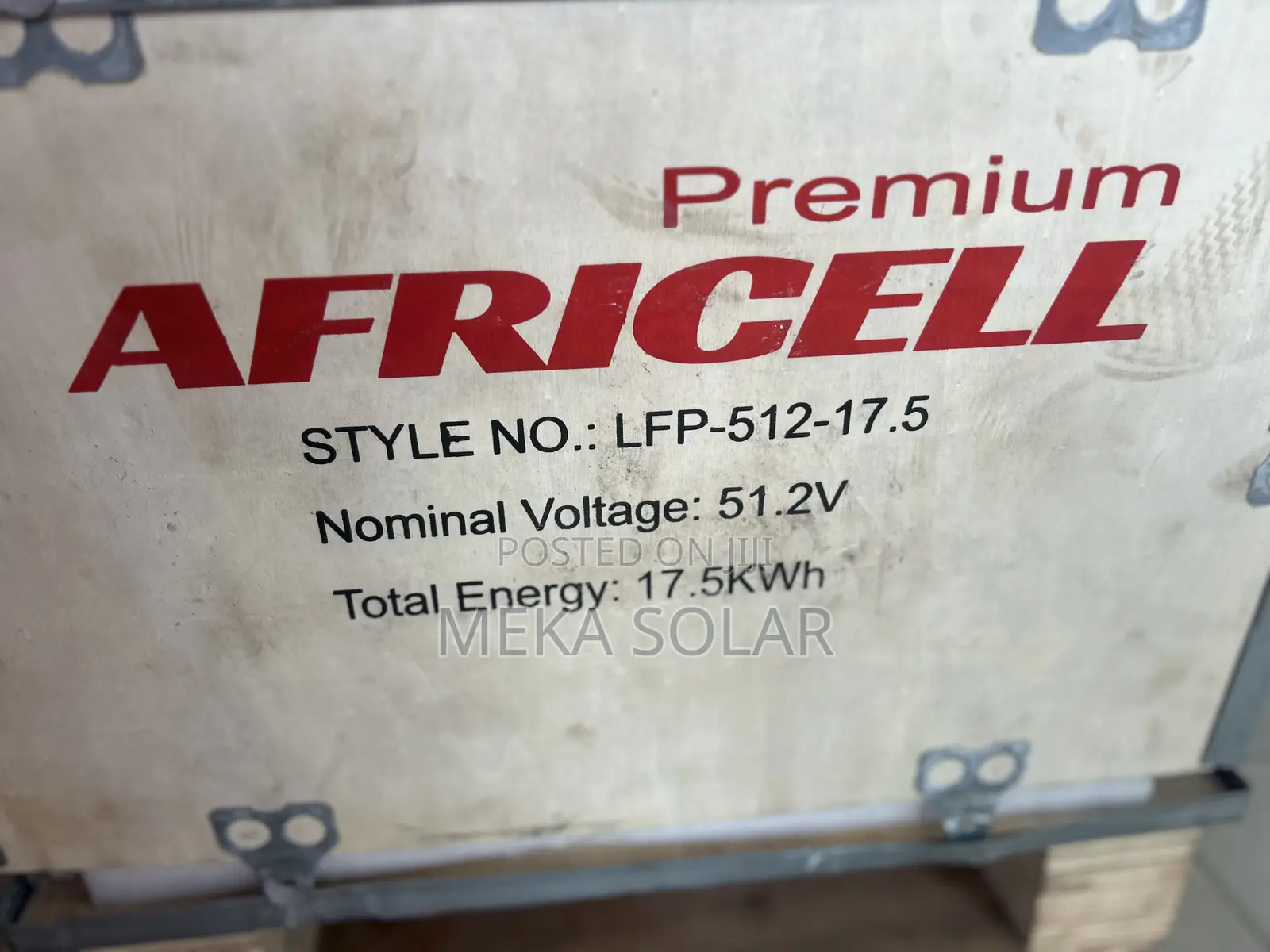 Africell 17.5kw Lithium Battery