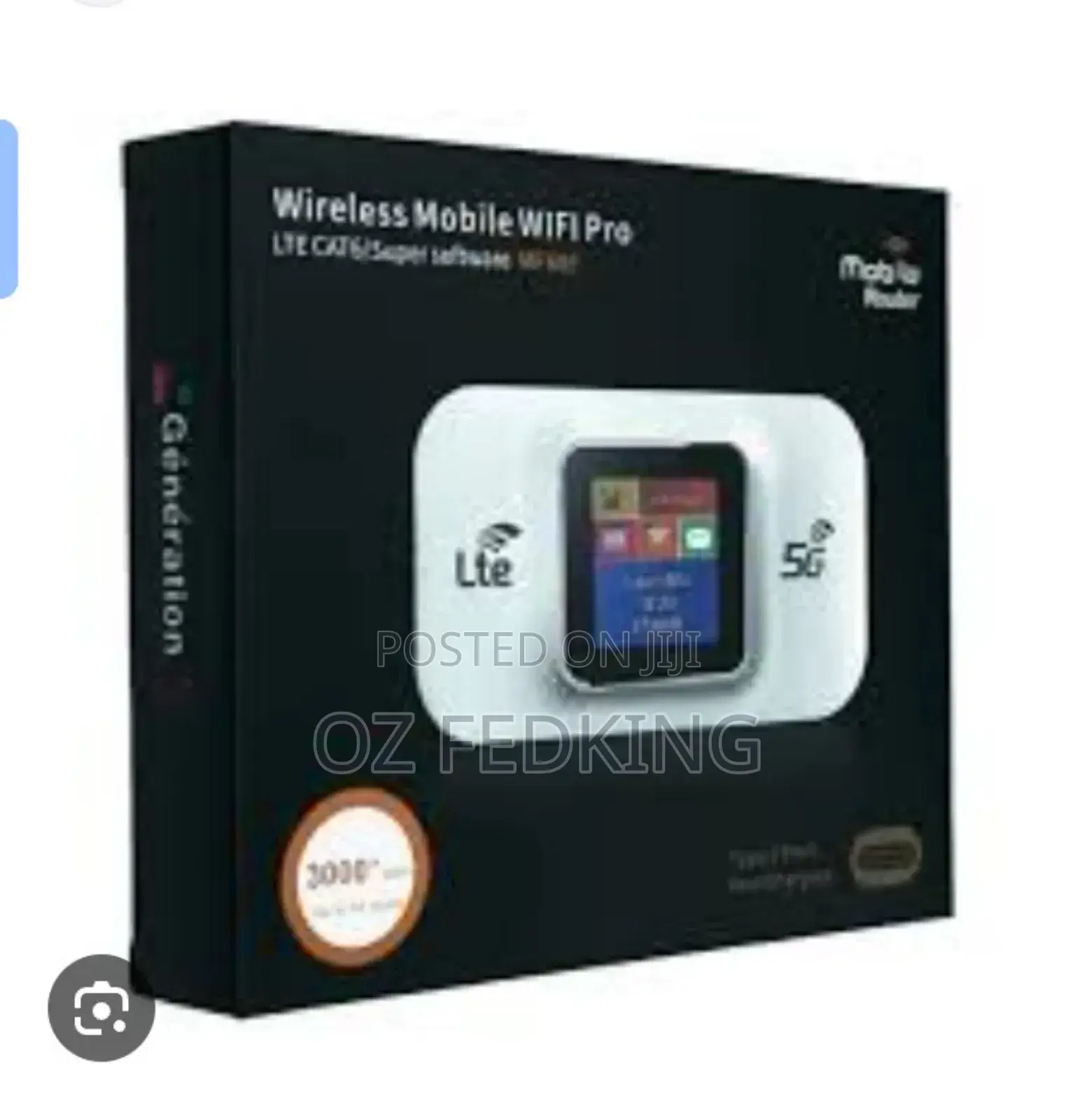 5g Portable Wireless Pocket Wi-Fi Device
