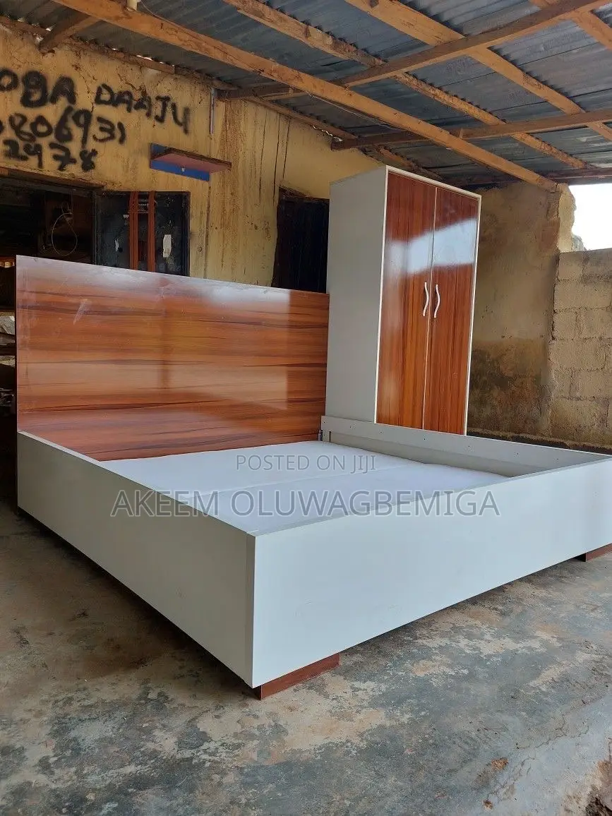 6by6 Bedframe With Wardrobe