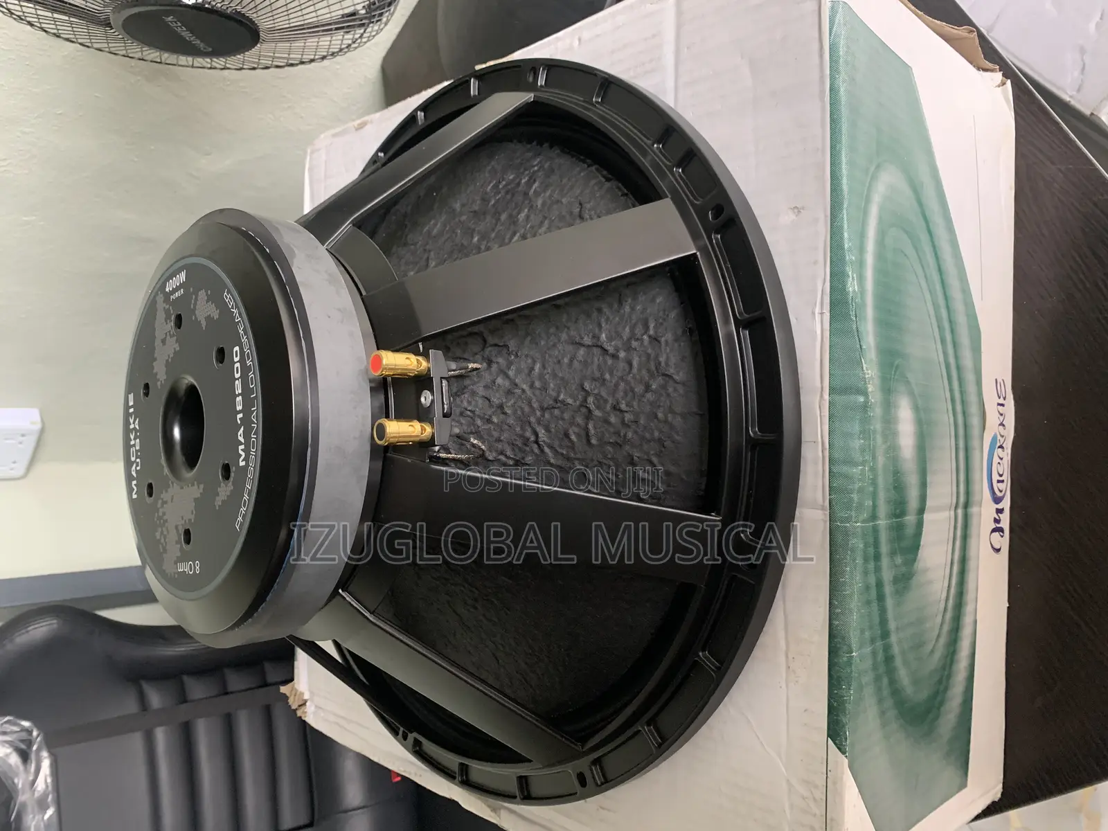 Mackkie Ma-18200/18inches Naked Speaker 4000watts Big Magnet
