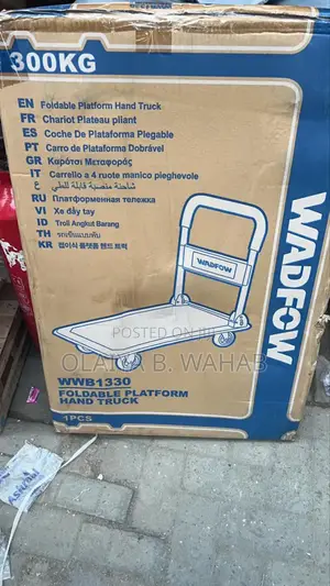 Wadfow Wwb1330 300kg Foldable Platform Truck