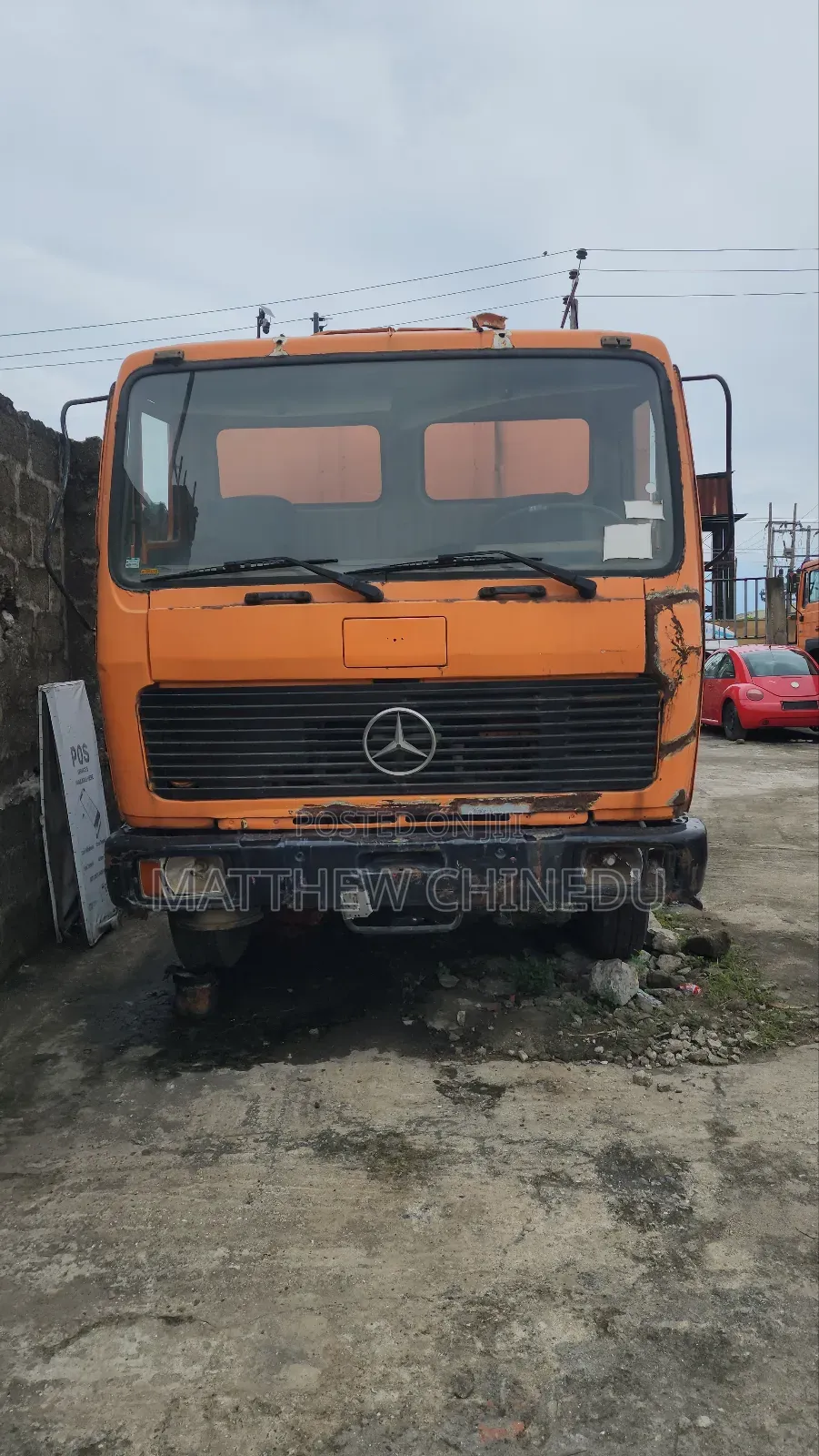 Foreign Used Mercedes Benz Truck 10 Bolts