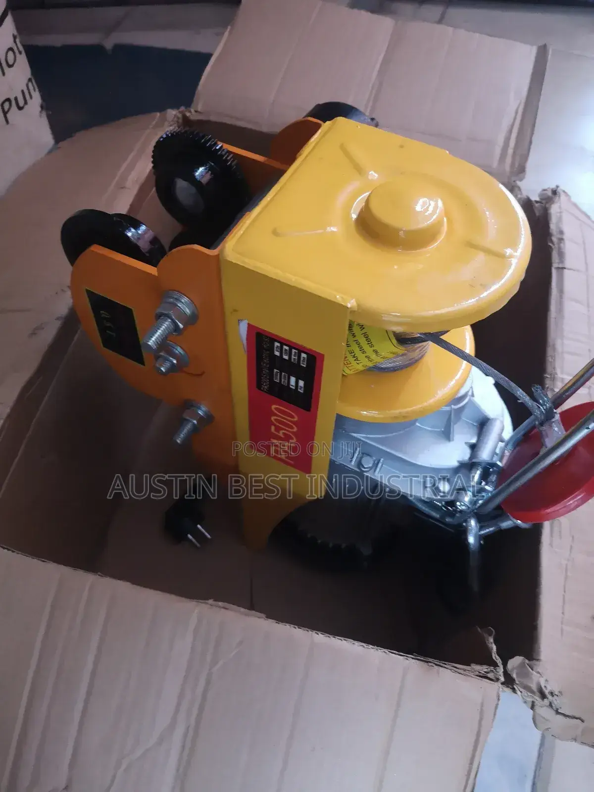 Electric Hoist Movable Front and Back 500kg