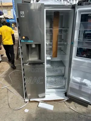 Lg Side By Side 2 Doors  Refrigerator Knock Knock