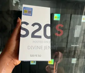 New Samsung Galaxy S20 FE 5G 128 GB Black