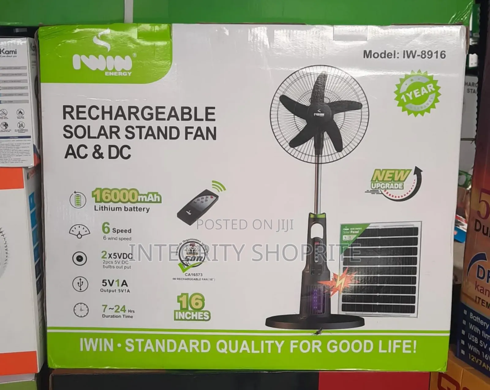 Quality Iwin Rechargeable Fan