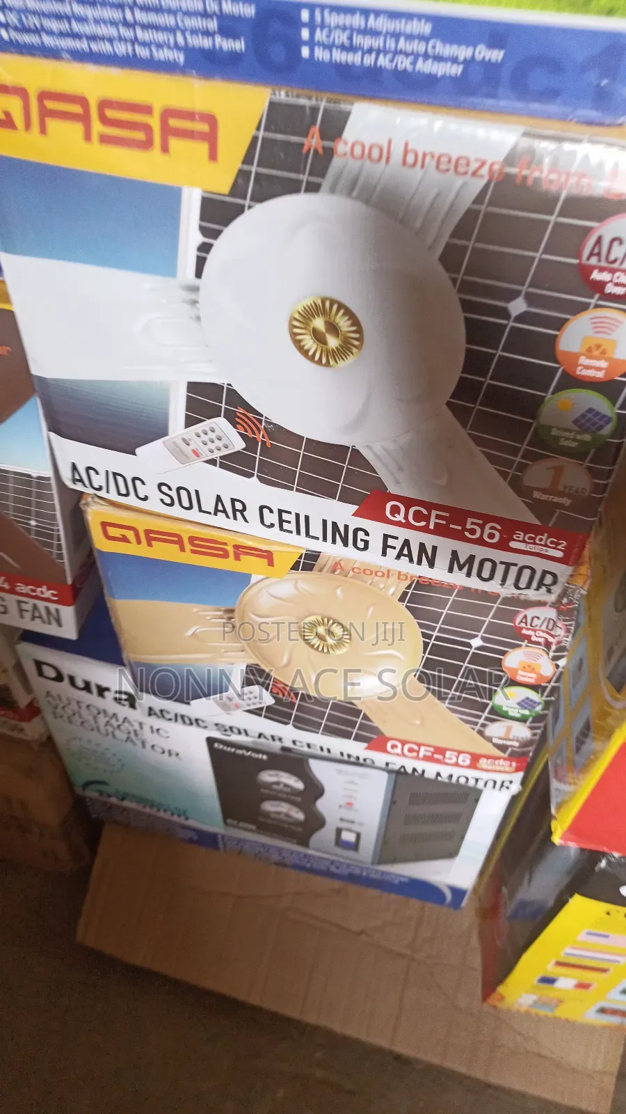 Qasa AC/Dc Ceiling Fan 56"