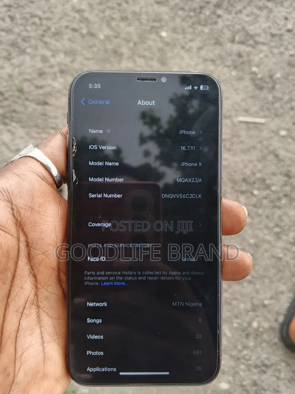 Apple iPhone X 64 GB White