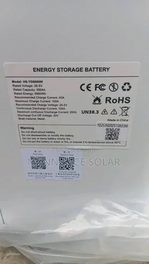 Haisic 8kwh 24v Lithium Battery