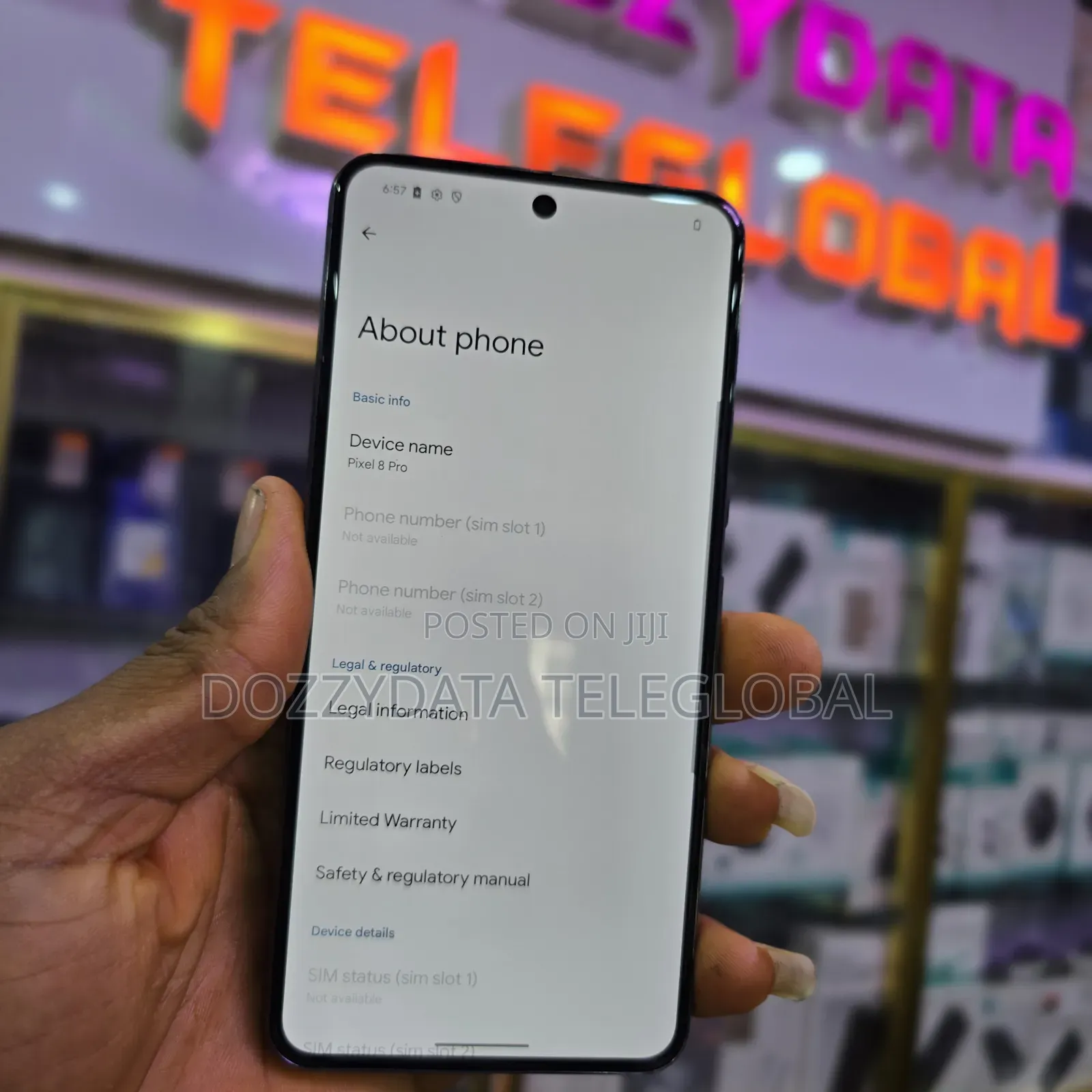 Google Pixel 8 Pro 128 GB Black