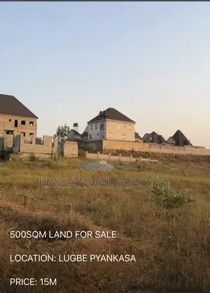 500sqm Land for Sale at Lugbe Pyankasa