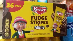 Keebler Fudges Stripes Minis Cookies 36 Pouches ×56g