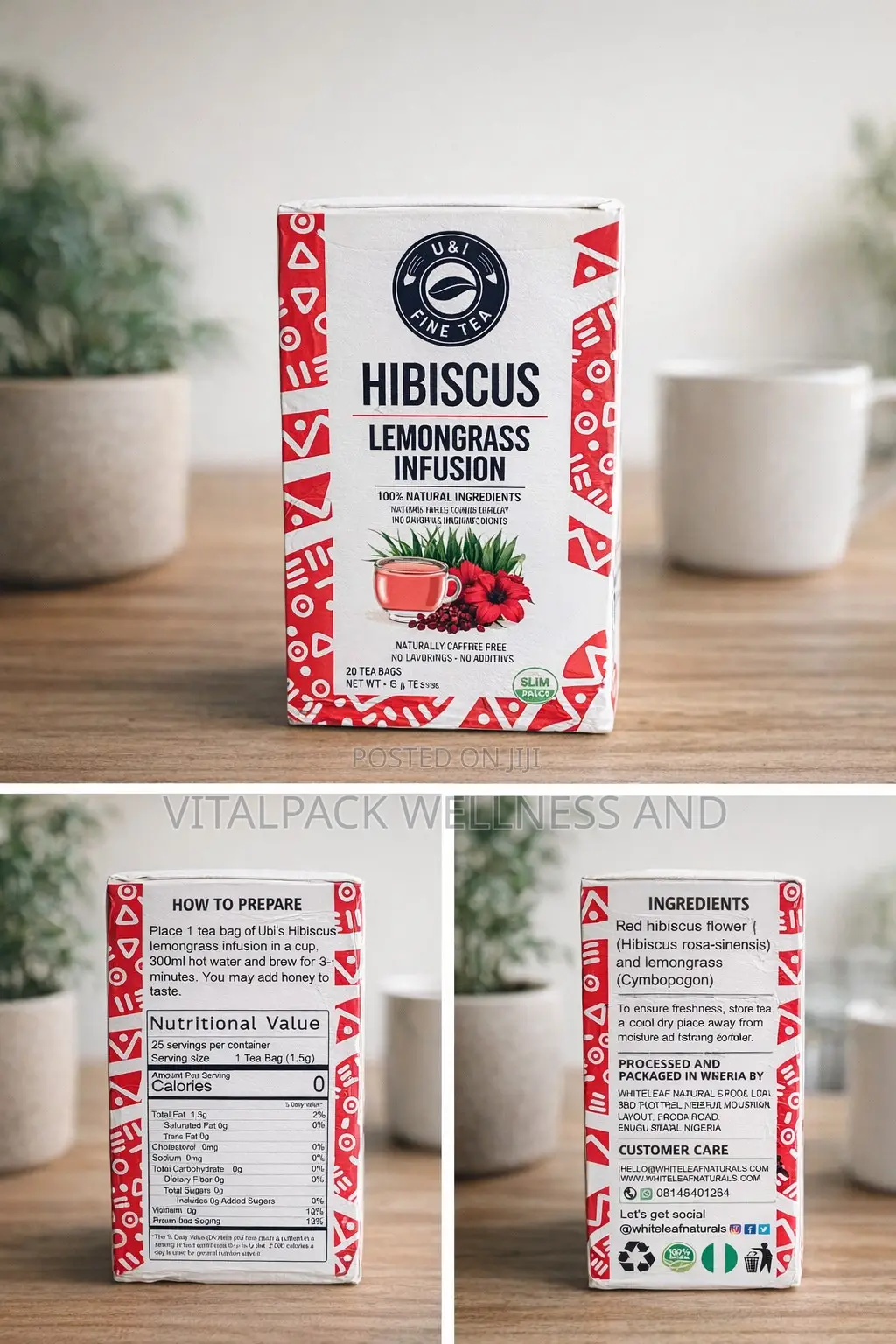 Hibiscus Lemongrass Tea