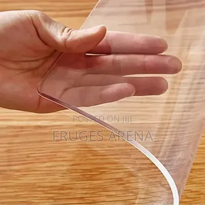 2mm Clear PVC Table Protector 1000x1800mm – Heavy Duty Dop Grade