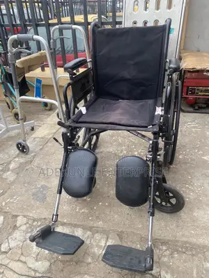 Wheelchair With Orthopedic Legs