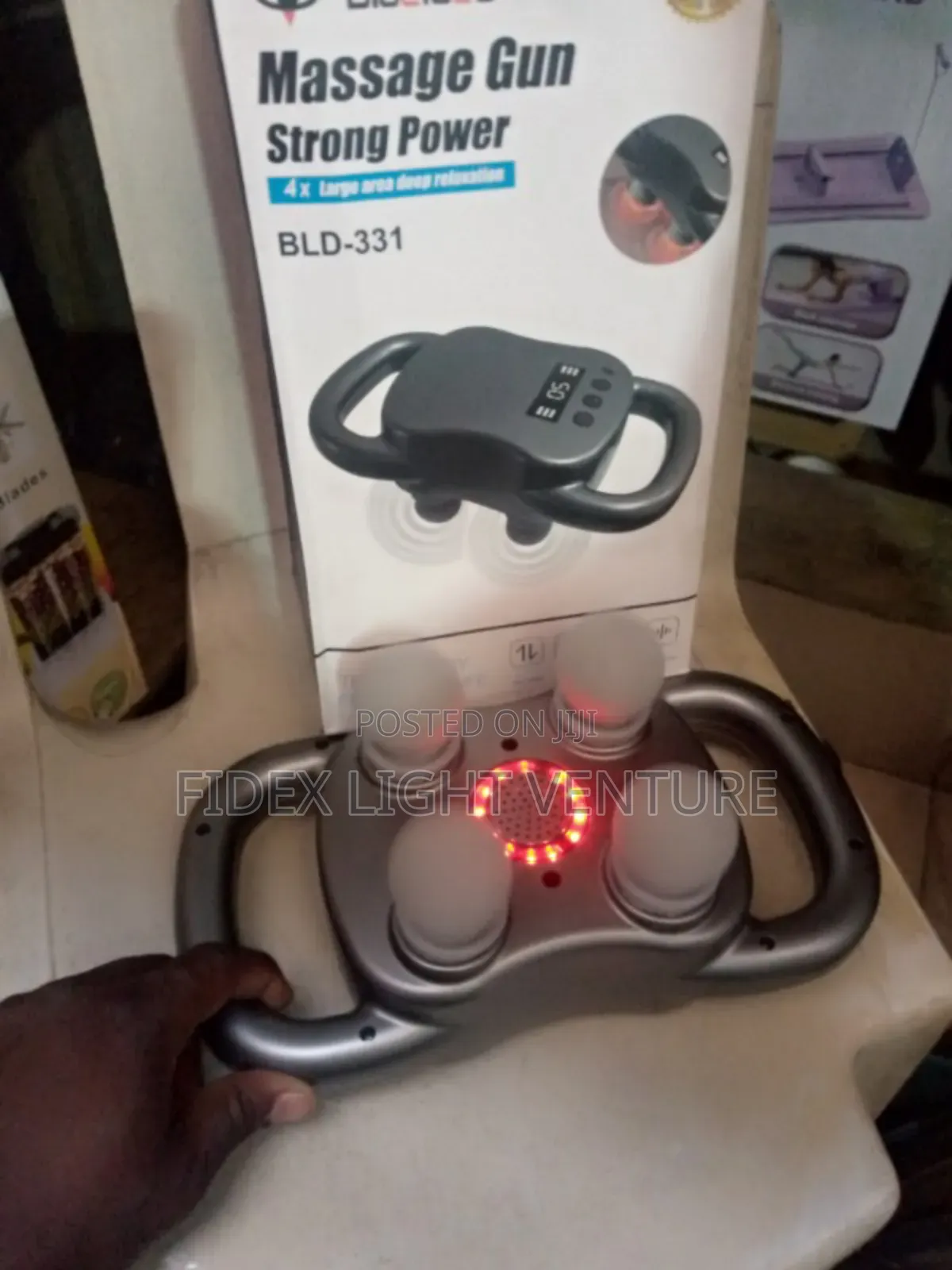 4 Headed Massager Gun