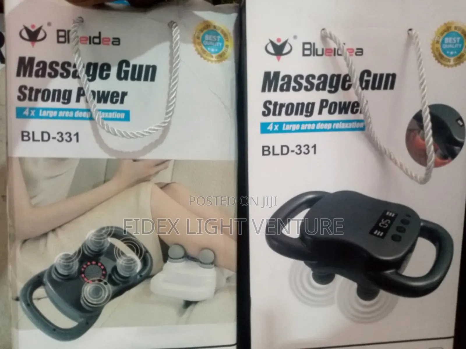 4 Headed Massager Gun