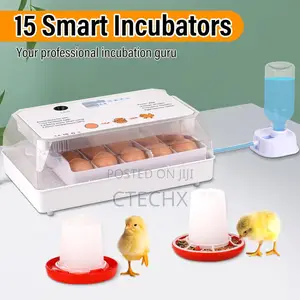 Muyirted Fully Automatic Egg Incubator for 15 Eggs