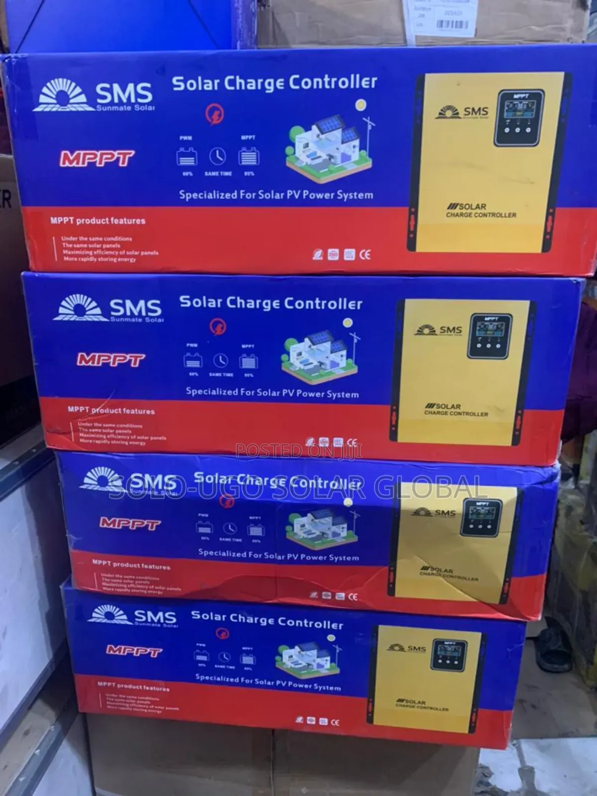 150ah SMS Solar Charger Controller MPPT