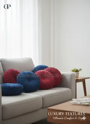 Doughnut Fluffy Throw Pillow