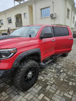 Toyota Tundra Limited 4dr Double Cab 4WD SB (5.7L 8cyl 6A) 2014 Red