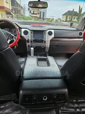Toyota Tundra Limited 4dr Double Cab 4WD SB (5.7L 8cyl 6A) 2014 Red