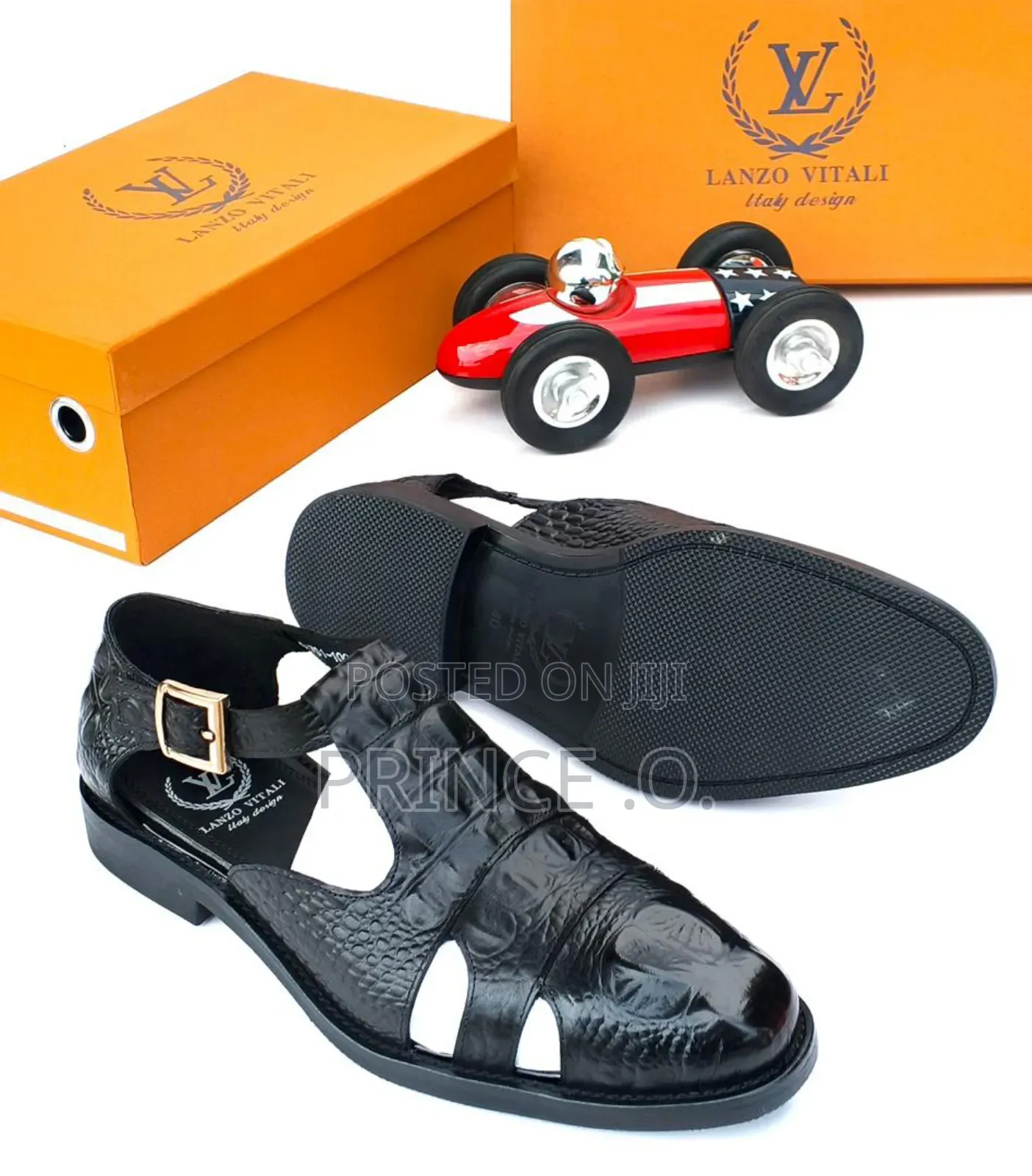 Lanzo Vitali Leather Shoes