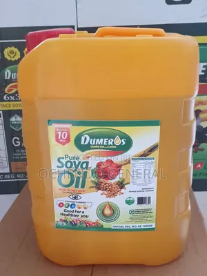 10litres Choresterol Free Dumeros Pure Soya Oil