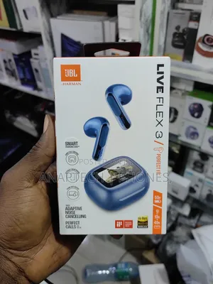JBL Live Flex 3 Perfect Fit Adaptive Noise Canceling Perfect Calls 50h