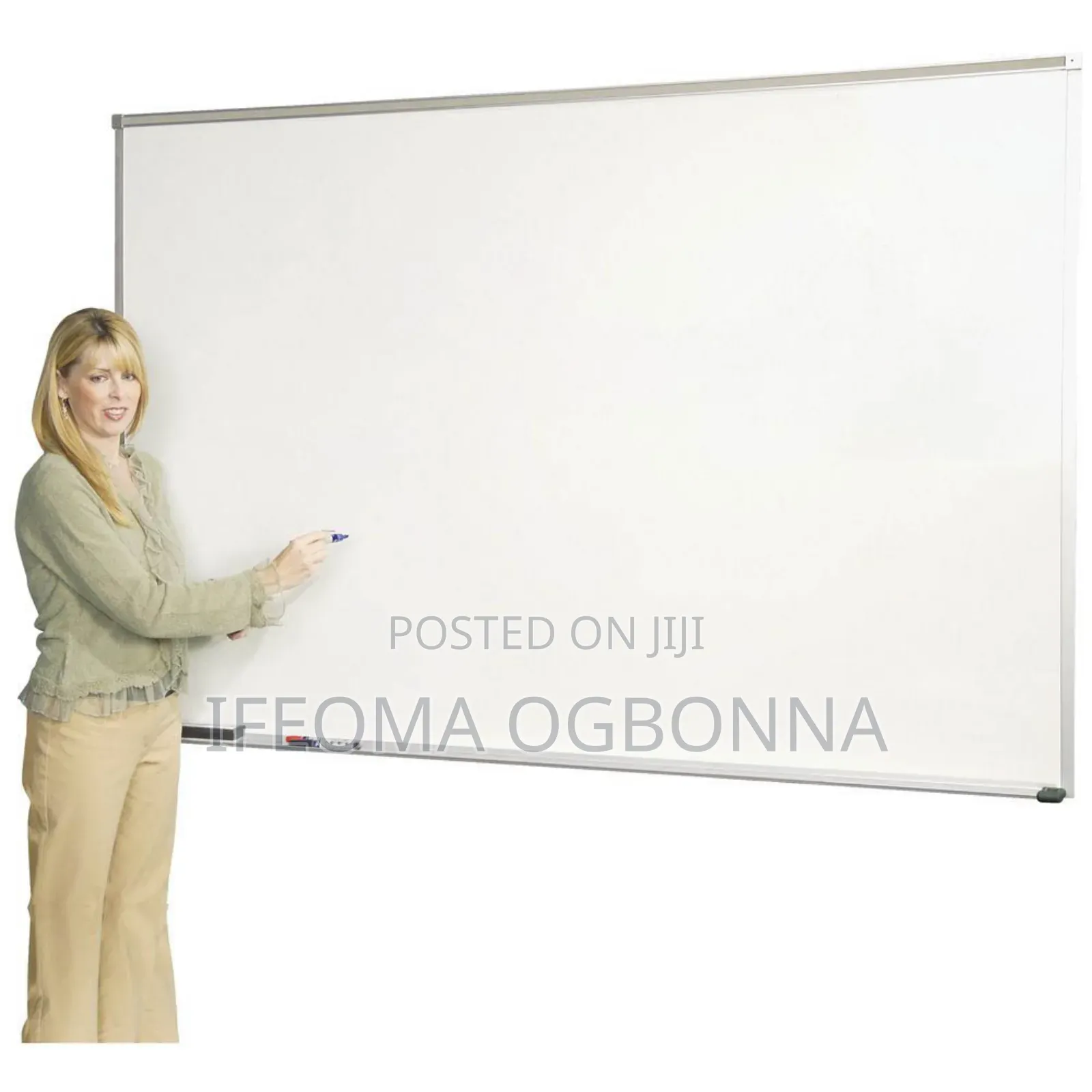 White Standing and Wall Board